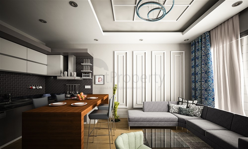 شقق ضمن مجمع سكني قيد الانشاء -في مهموتلار / الانيا 