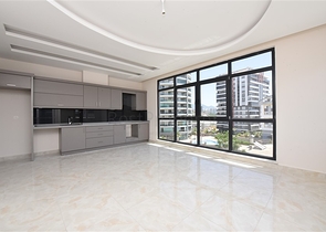 مجمع حديث -شقة 1+1 - في مهموتلار / الانيا 