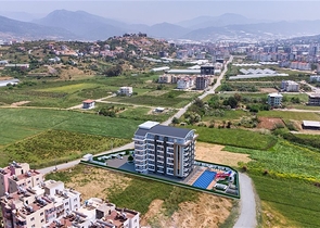 ارخص الاسعار في سوق العقارات -مجمع قيد الانشاء -في غازي باشا / الانيا 