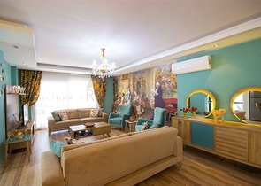 مجمع فاخر -دوبلكس 4 غرف وصالة -مفروشة -في كاستل / الانيا 