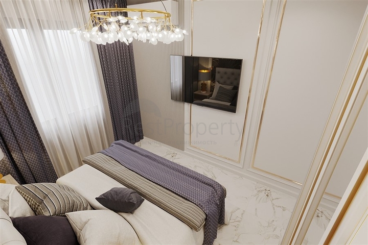 قريب من البحر -بالاقساط - شقق ضمن مجمع سكني في منطقة كارجي جاك / الانيا 