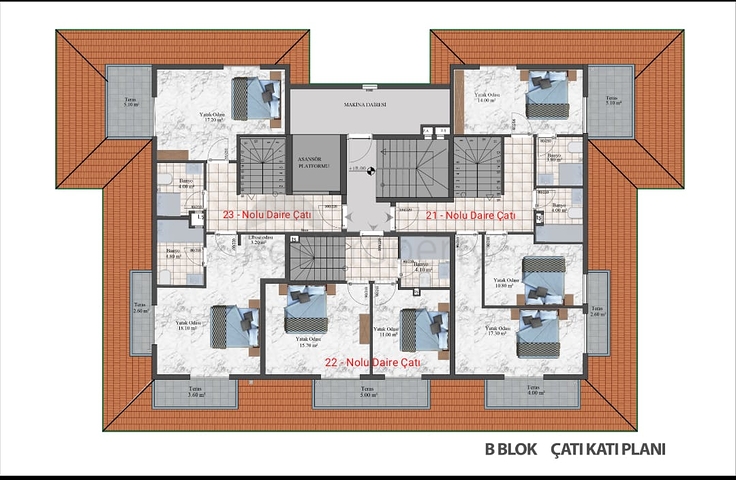 قريب من البحر -بالاقساط - شقق ضمن مجمع سكني في منطقة كارجي جاك / الانيا 