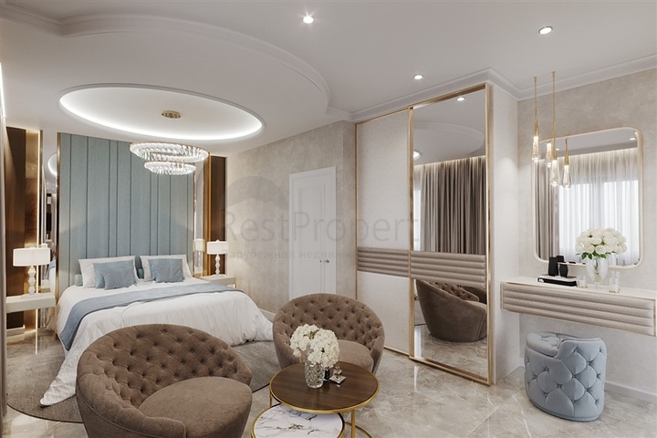 قريب من البحر -بالاقساط - شقق ضمن مجمع سكني في منطقة كارجي جاك / الانيا 