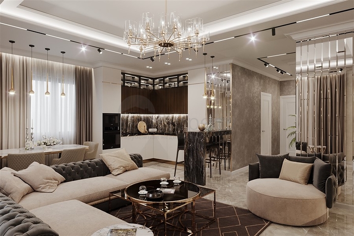 قريب من البحر -بالاقساط - شقق ضمن مجمع سكني في منطقة كارجي جاك / الانيا 