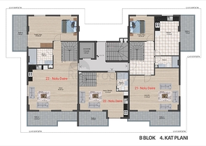 قريب من البحر -بالاقساط - شقق ضمن مجمع سكني في منطقة كارجي جاك / الانيا 