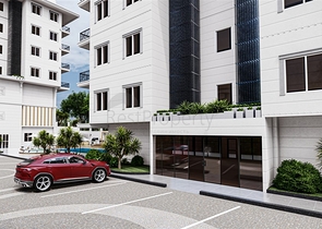 قريب من البحر -بالاقساط - شقق ضمن مجمع سكني في منطقة كارجي جاك / الانيا 