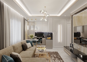 قريب من البحر -بالاقساط - شقق ضمن مجمع سكني في منطقة كارجي جاك / الانيا 