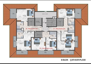 قريب من البحر -بالاقساط - شقق ضمن مجمع سكني في منطقة كارجي جاك / الانيا 