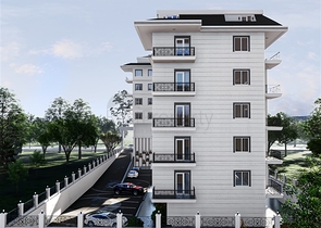 قريب من البحر -بالاقساط - شقق ضمن مجمع سكني في منطقة كارجي جاك / الانيا 