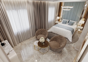 قريب من البحر -بالاقساط - شقق ضمن مجمع سكني في منطقة كارجي جاك / الانيا 