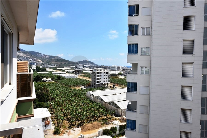 اطلالة بحر وجبل - دوبلكس عائلية واسعة -تصميم 3 غرف نوم وصالتين -في مهموتلار / الانيا 