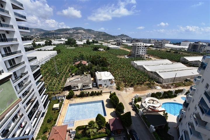 اطلالة بحر وجبل - دوبلكس عائلية واسعة -تصميم 3 غرف نوم وصالتين -في مهموتلار / الانيا 