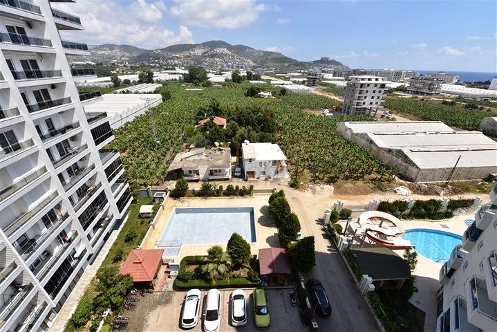 اطلالة بحر وجبل - دوبلكس عائلية واسعة -تصميم 3 غرف نوم وصالتين -في مهموتلار / الانيا 