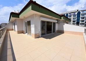 اطلالة بحر وجبل - دوبلكس عائلية واسعة -تصميم 3 غرف نوم وصالتين -في مهموتلار / الانيا 