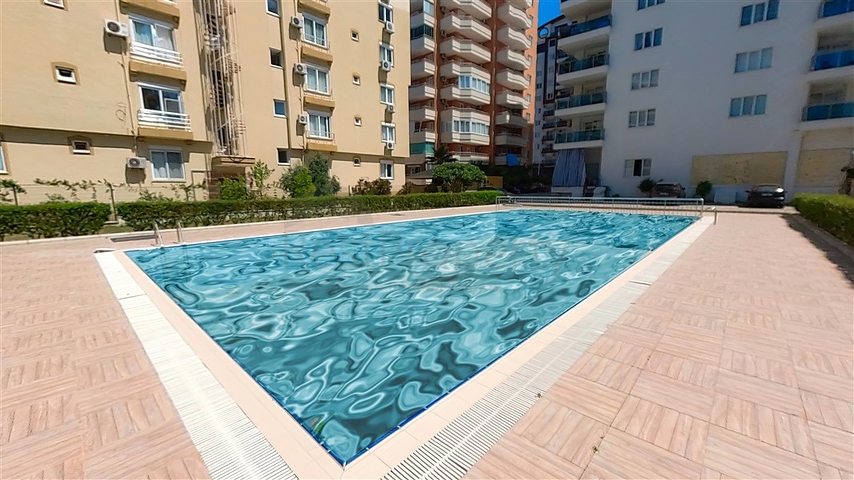 تصميم انيق -شقة 2 غرفة وصالة -قريبة من البحر -في مهموتلار / الانيا 