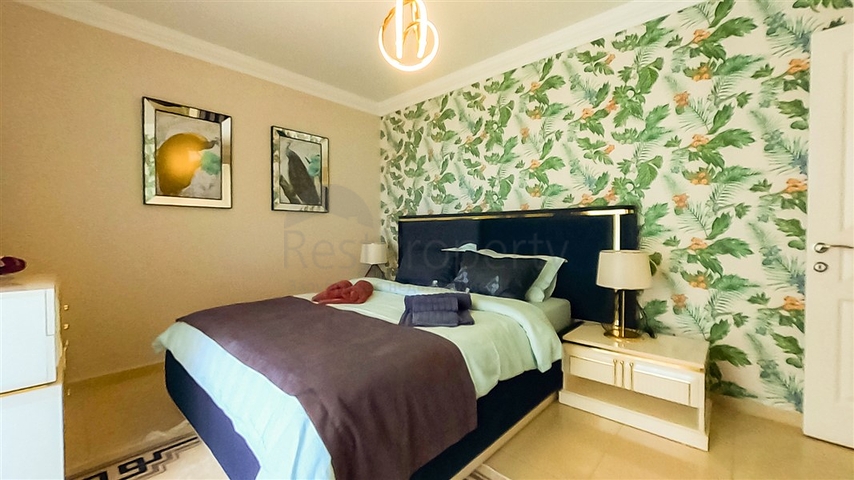 تصميم انيق -شقة 2 غرفة وصالة -قريبة من البحر -في مهموتلار / الانيا 