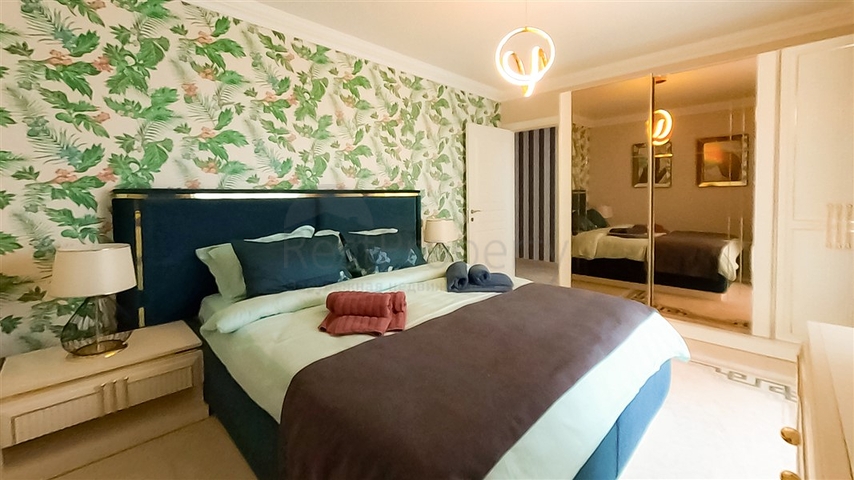 تصميم انيق -شقة 2 غرفة وصالة -قريبة من البحر -في مهموتلار / الانيا 