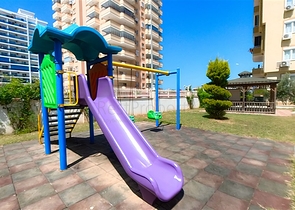 تصميم انيق -شقة 2 غرفة وصالة -قريبة من البحر -في مهموتلار / الانيا 