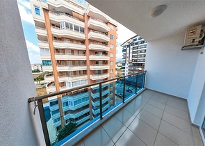 تصميم انيق -شقة 2 غرفة وصالة -قريبة من البحر -في مهموتلار / الانيا 