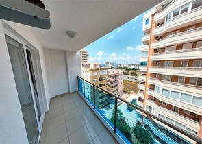 تصميم انيق -شقة 2 غرفة وصالة -قريبة من البحر -في مهموتلار / الانيا 