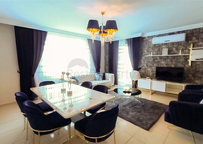 تصميم انيق -شقة 2 غرفة وصالة -قريبة من البحر -في مهموتلار / الانيا 