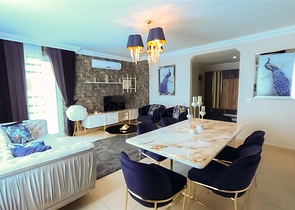 تصميم انيق -شقة 2 غرفة وصالة -قريبة من البحر -في مهموتلار / الانيا 