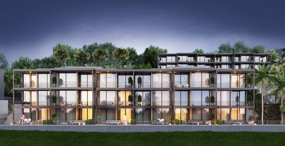 سعر منافس - شقة 2 غرفة وصالة -ضمن مجمع فاخر في بودروم 