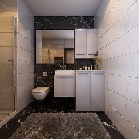 سعر منافس - شقة 2 غرفة وصالة -ضمن مجمع فاخر في بودروم 