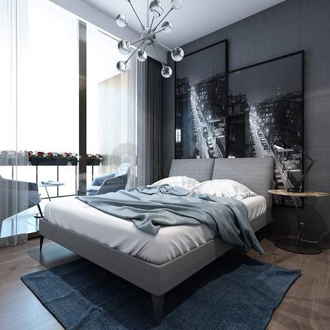 سعر منافس - شقة 2 غرفة وصالة -ضمن مجمع فاخر في بودروم 