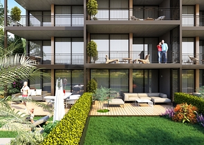 سعر منافس - شقة 2 غرفة وصالة -ضمن مجمع فاخر في بودروم 