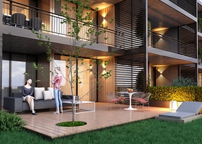 سعر منافس - شقة 2 غرفة وصالة -ضمن مجمع فاخر في بودروم 