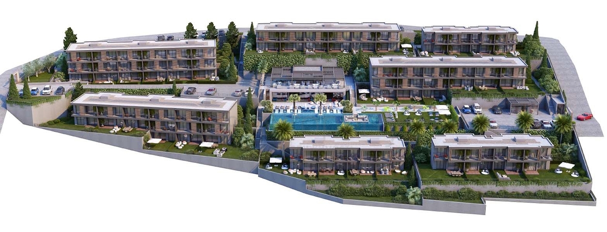 شقق بأسعار مناسبة في بودروم 