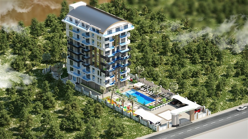 قريبة من البحر والخدمات -شقق بالتقسيط -في افسلار / الانيا 