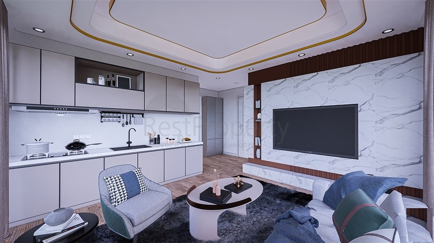 قريبة من البحر والخدمات -شقق بالتقسيط -في افسلار / الانيا 