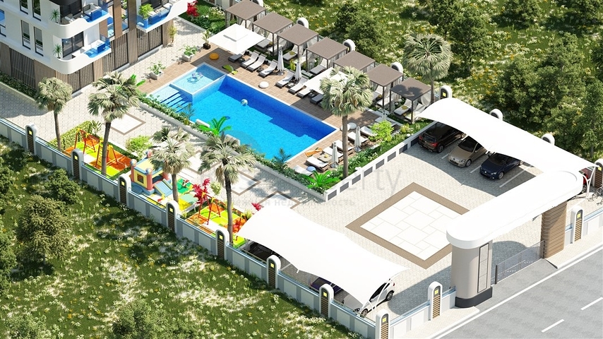 قريبة من البحر والخدمات -شقق بالتقسيط -في افسلار / الانيا 