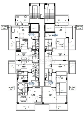 قريبة من البحر والخدمات -شقق بالتقسيط -في افسلار / الانيا 