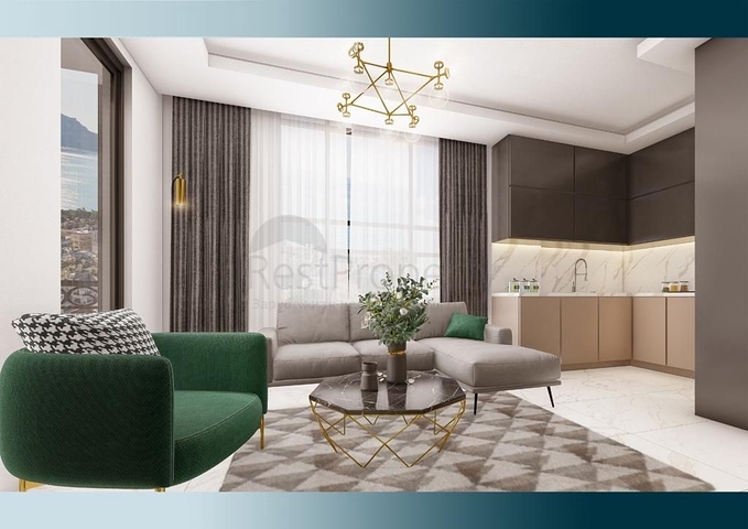 بارتفاع 3 طوابق فقط ! شقق ضمن مجمع حديث -بالتقسيط -في مهموتلار / الانيا 