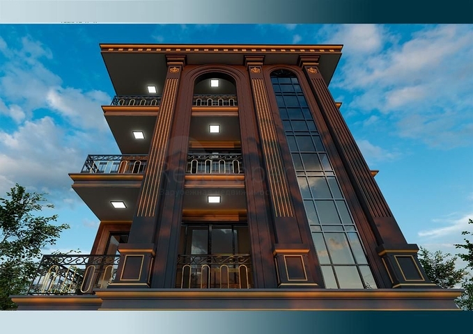 بارتفاع 3 طوابق فقط ! شقق ضمن مجمع حديث -بالتقسيط -في مهموتلار / الانيا 