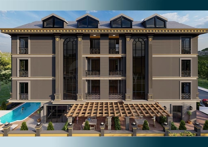 بارتفاع 3 طوابق فقط ! شقق ضمن مجمع حديث -بالتقسيط -في مهموتلار / الانيا 