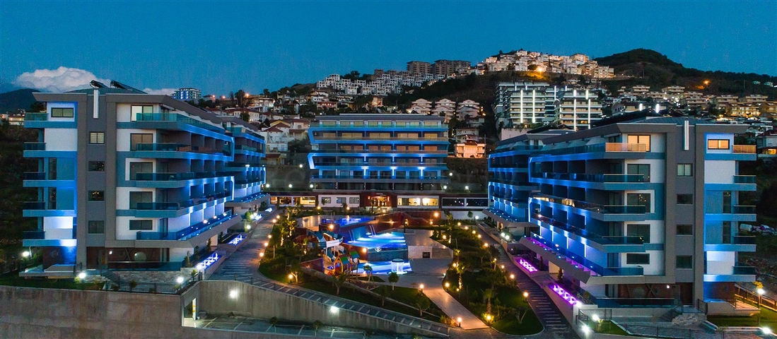 اطلالة بحر - شقة مميزة ضمن مجمع فاخر -في كارجي جاك / الانيا 