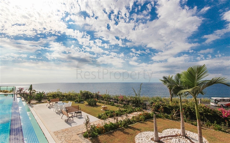 اطلالة بحر مباشرة - مجمع 5 نجوم - شقة 2 غرفة وصالة -في كارجي جاك / الانيا 