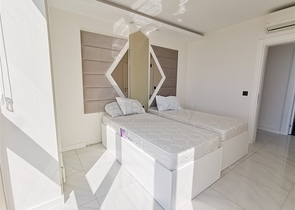 اطلالة بحر مباشرة - مجمع 5 نجوم - شقة 2 غرفة وصالة -في كارجي جاك / الانيا 