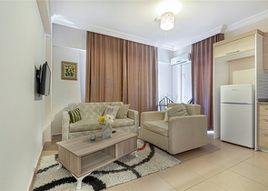 قريبة من البحر - وفي موقع مركزي ممتاز -شقة 2 غرفة وصالة -في اوبا / الانيا 