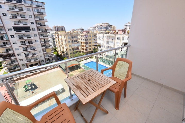 سعر اقتصادي - شقة استديو مفروشة ضمن مجمع سكني يضم خدمات -في مهموتلار / الانيا 