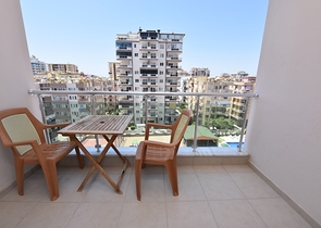 سعر اقتصادي - شقة استديو مفروشة ضمن مجمع سكني يضم خدمات -في مهموتلار / الانيا 