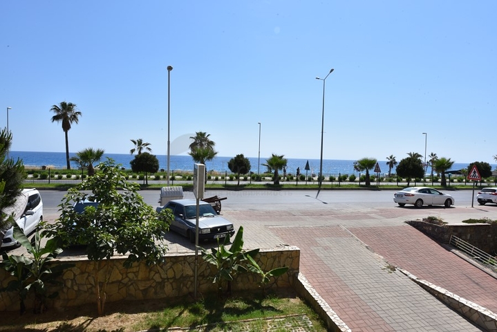 خط اول على البحر -شقة 2 غرفة وصالة -في مهموتلار / الانيا 