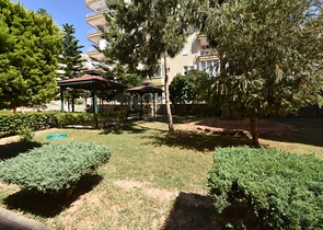 خط اول على البحر -شقة 2 غرفة وصالة -في مهموتلار / الانيا 