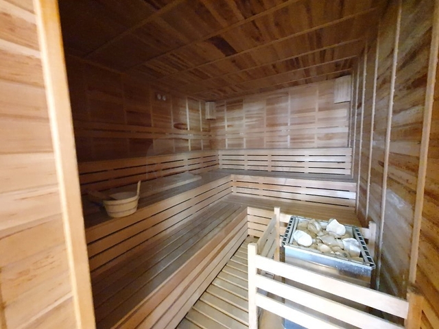 اطلالة بحر وقلعة -شقة فاخرة - تصميم 2 غرفة وصالة -في جيكجلي / الانيا 