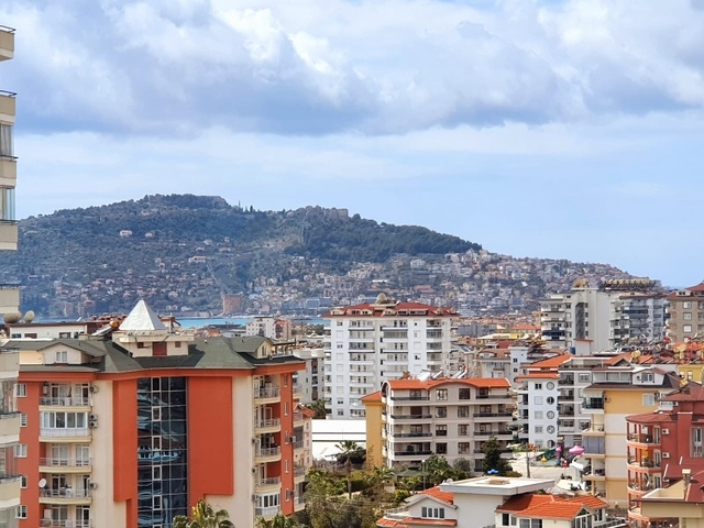 اطلالة بحر وقلعة -شقة فاخرة - تصميم 2 غرفة وصالة -في جيكجلي / الانيا 