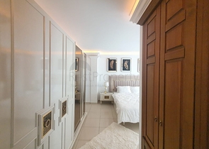 اطلالة بحر وقلعة -شقة فاخرة - تصميم 2 غرفة وصالة -في جيكجلي / الانيا 